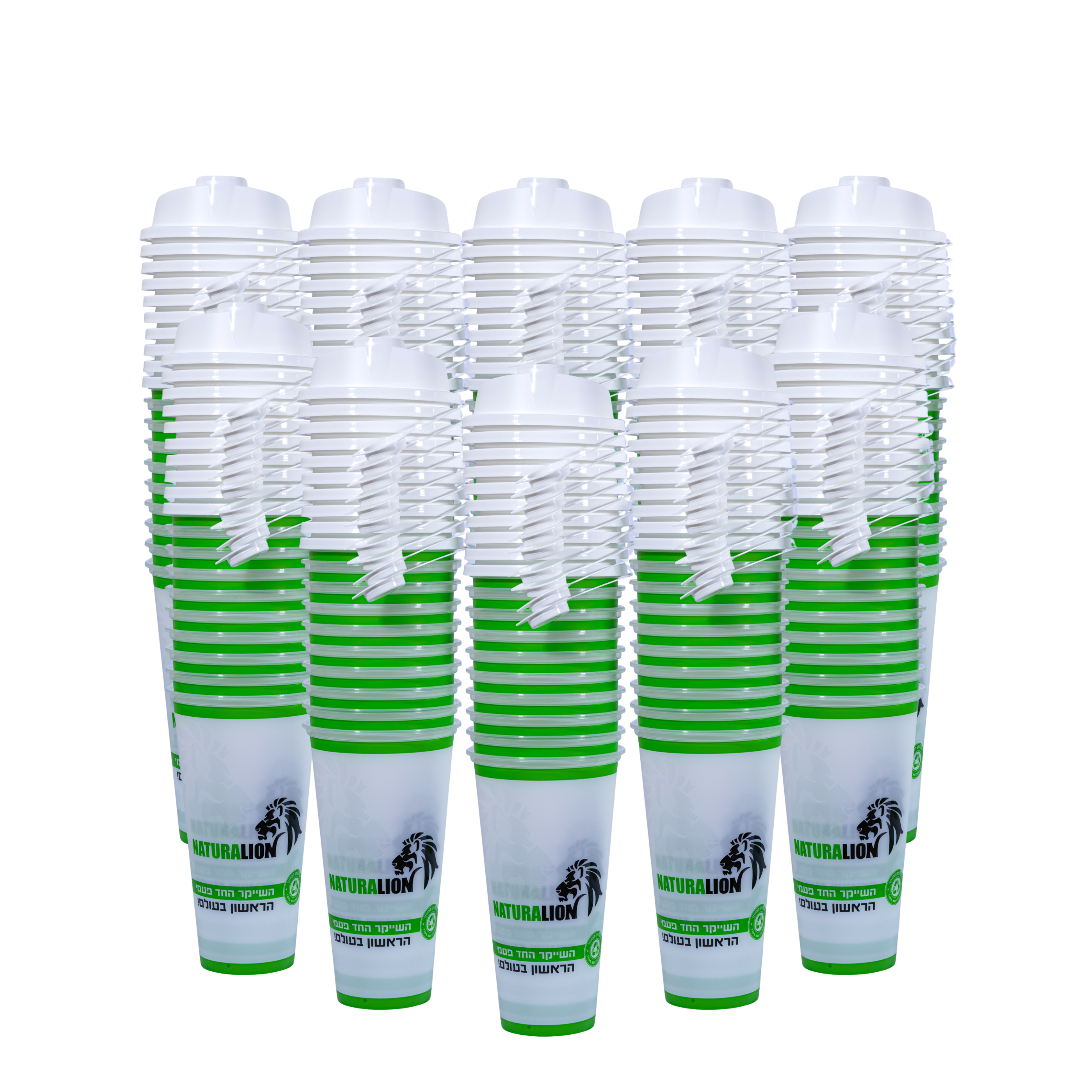 100 שייקרים חד-פעמיים